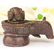 Blessing of Pashupatinath  in Ruby - 2460 carats