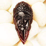 Kaali Face in Gomed - 38.15 Carats
