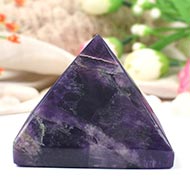 Pyramid in Natural Amethyst - 283 gms