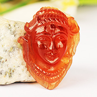 Shiva in Gomed - 35.10 carat