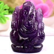 Ganesha in Amethyst - 22 gms - I