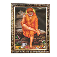 Lord Sai Baba Photo - Medium