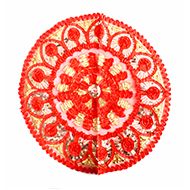 Designer Puja Thali cloth Covers - IV