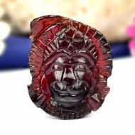 Hanuman in Gomed - 45.95 Carats