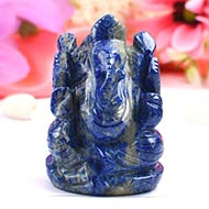 Lapis Lazuli Ganesha  - 136 gms