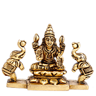 Ashta Laxmi in Brass - Small