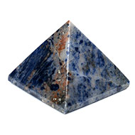 Pyramid in Blue Sodalite-Communication and creativity-74 gms