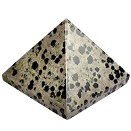 Snowflakes  Obsidian Pyramid - 79 gms