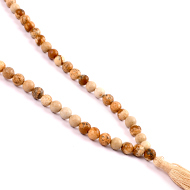Necklace made of Jasper - 6 mm