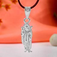 Ram Locket in Pure Silver