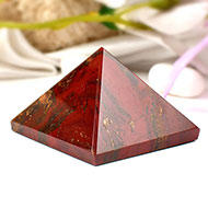 Pyramid in Red Jasper