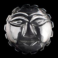 Surya Face in Crystal - 22 gms