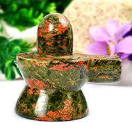 Unakite Shivling - 183 gms - I
