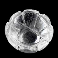 Sphatik Crystal Laxmi Charan - 9 gms