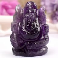 Ganesha in Amethyst - 24 gms