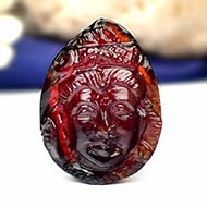 Shiva in Gomed - 49.30 carats