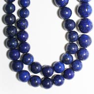 Lapis Lazuli round mala 8mm to 15mm