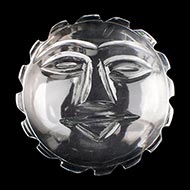Surya Face in Crystal - 31 gms