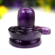 Shivlinga in Amethyst - 12 gms