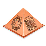 Protection Yantra Pyramid in Copper