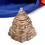 Natural Smoky Quartz Shree Yantra - 102 gms