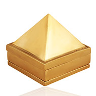 Pyramid in Brass