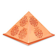 Navgraha Yantra Pyramid in Copper
