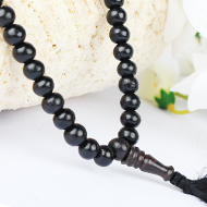Black ebony mala