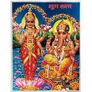 Ganesh Laxmi Photo - Large