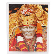 Shirdi Sai Baba Glittering Photo
