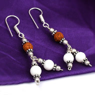 Rudraksha MOther_Products of Pearl Earrings