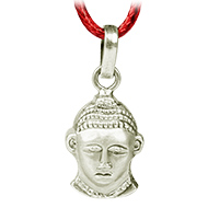 Buddha Locket in Pure Silver - Design IV