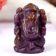 Ruby Ganesh - 73.65 carats