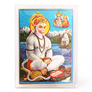 Ram Bhakt Hanuman Glittering Photo