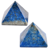Lapis Lazuli Pyramid - Set of 2 - 23 gms