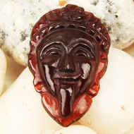 Kaali Face in Gomed - 15.15 Carats