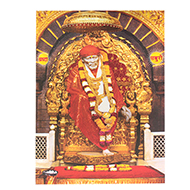 Shirdi Sai Baba Photo - Medium