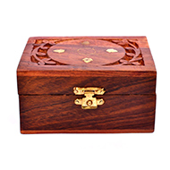 Wooden Rudraksha Chest - II