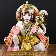 Hanuman Idol in Marble