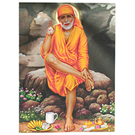 Lord Sai Baba Photo - Large