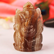 Ganesha in Fluorite - 105 gms