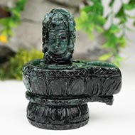 Emerald Pashupatinath  Shivlinga - 1347 carats