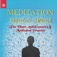 Meditation Pure and Simple
