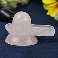Rose Quartz Shivling - 65 gms