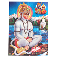 Lord Ram Bhakt Hanuman Photo - Large