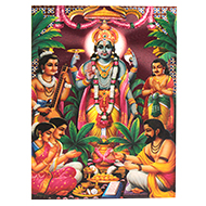 Lord Satyanarayan Photo - Medium