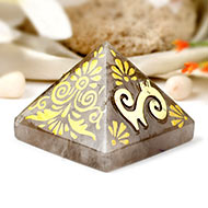Natural Smoky Quartz Pyramid For Positivity