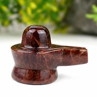 Gomed Hessonite Shivlinga - 109 gms