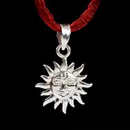 Surya Locket in Pure Silver - Design II