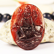 Shiva in Gomed - 27.55 carat